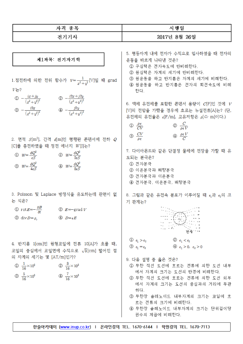 2017년 제3회 전기기사 필기 기출문제001.png